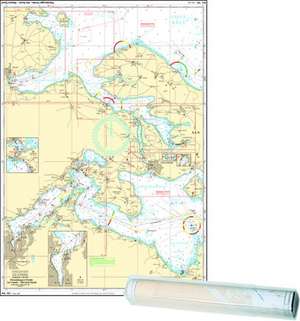 Einzelkarte Flensburger Förde - Als Sund - Abenra Fjord / Flensburg Fjord West