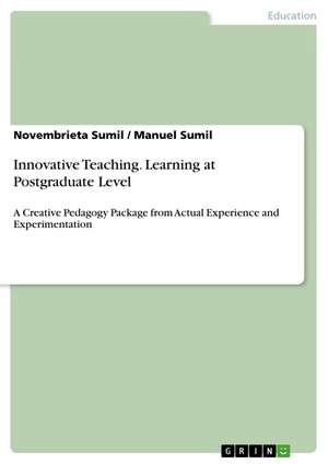 Innovative Teaching. Learning at Postgraduate Level de Novembrieta Sumil