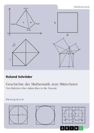 Geschichte der Mathematik zum Mitrechnen de Roland Schröder