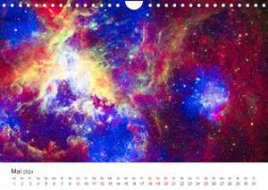 Nebel & Galaxien - Faszination Weltraum (Wandkalender 2024 DIN A4 quer), CALVENDO Monatskalender de M. Scott