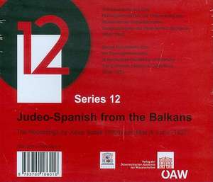 Judeo-Spanish from the Balkans