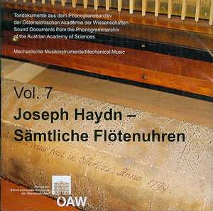 Joseph Haydn - Samtliche Flotenuhren