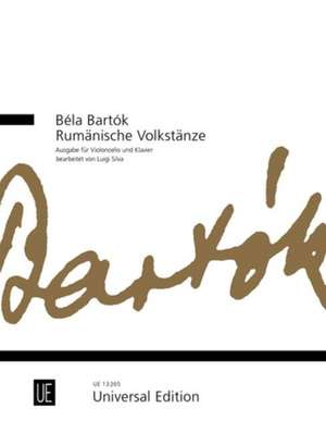 Rumänische Volkstänze de Béla Bartók