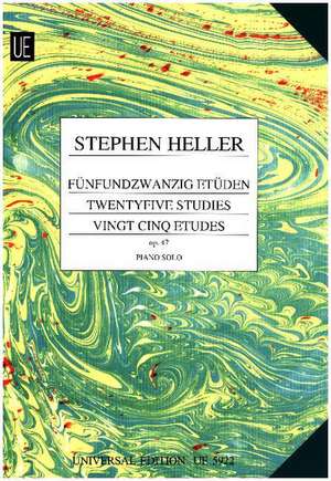 25 Etüden de Stephen Heller