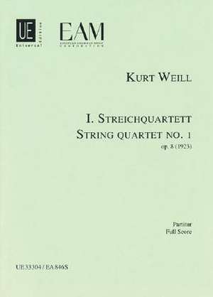 String Quartet No. 1, Op. 8