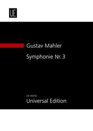 Symphonie Nr. 3 de Gustav Mahler