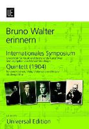 Bruno Walter erinnern de Michael Staudinger