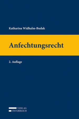 Anfechtungsrecht de Katharina Widhalm-Budak