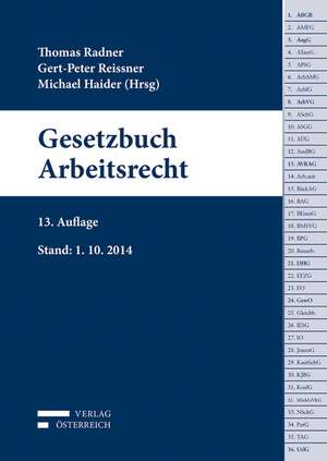 Gesetzbuch Arbeitsrecht de Thomas Radner