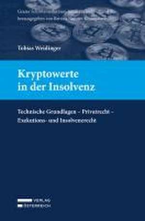 Kryptowerte in der Insolvenz de Tobias Weidinger