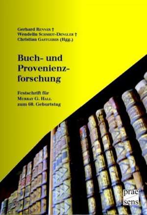 Buch- und Provenienzforschung de Gerhard Renner