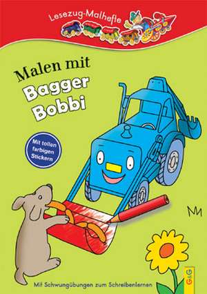 Malen mit Bagger Bobbi de Irmtraud Guhe