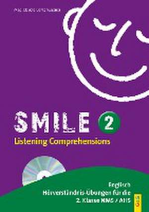 Smile - Listening Comprehension 2 mit CD de Claudia Lichtenwagner