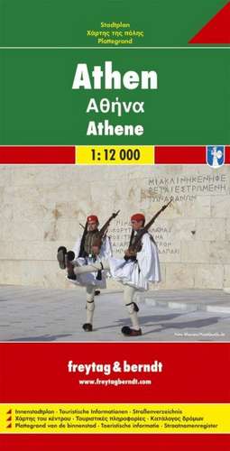 Athen 1 : 15 000. Stadtplan