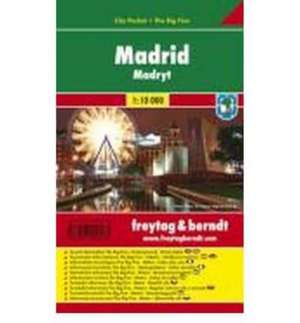 Madrid, Stadtplan 1:10.000, City Pocket + The Big Five