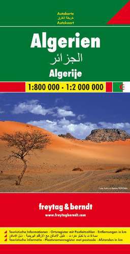 Algerien 1 : 800 000 / 1 : 2 000 000