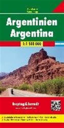 Argentinien Autokarte 1 : 1 500 000