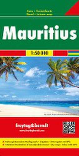 Mauritius - Rodrigues, Autokarte 1:50.000 de Freytag-Berndt und Artaria KG