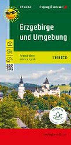 Erzgebirge und Umgebung, Erlebnisführer 1:160.000, freytag & berndt, EF 0018 de Freytag & Berndt