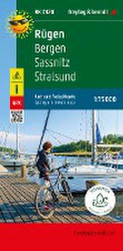 Rügen, Rad- und Freizeitkarte 1:75.000, freytag & berndt, RK 0128 de Freytag & Berndt