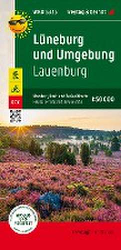 Lüneburg und Umgebung, Wander-, Rad- und Freizeitkarte 1:50.000, freytag & berndt, WKD 5335 de Freytag & Berndt