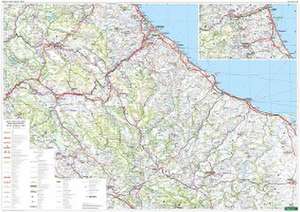 Abruzzen - Molise, Straßen- und Freizeitkarte 1:150.000, freytag & berndt