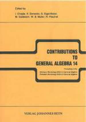 Contributions to General Algebra 14 de I Chajda