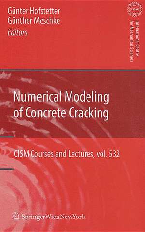 Numerical Modeling of Concrete Cracking de Guenter Hofstetter