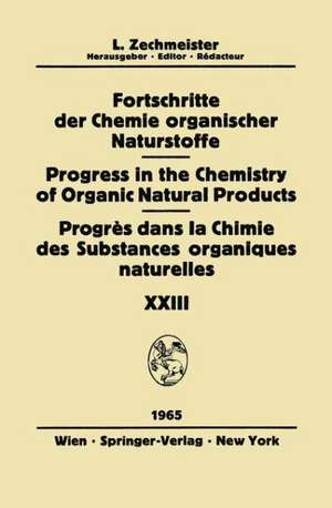 Fortschritte der Chemie Organischer Naturstoffe / Progress in the Chemistry of Organic Natural Products / Progrès dans la Chimie des Substances Organiques Naturelles de J. Engel