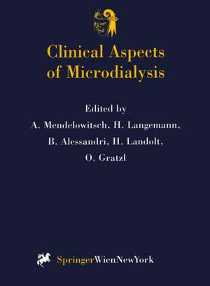 Clinical Aspects of Microdialysis de Aminadav Mendelowitsch