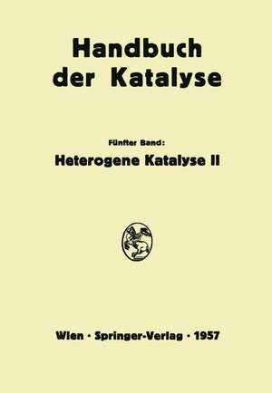 Heterogene Katalyse II de G. -M. Schwab