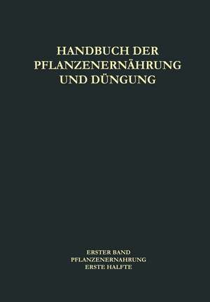 Pflanzenernährung de D. I. Arnon