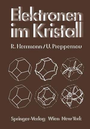 Elektronen im Kristall de Rudolf Herrmann