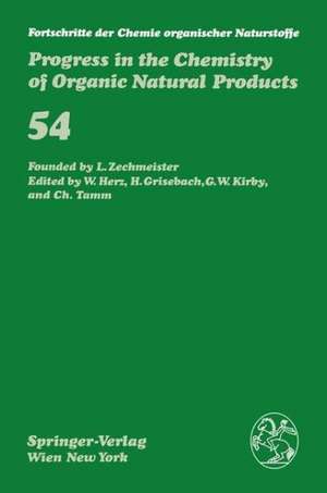 Fortschritte der Chemie organischer Naturstoffe / Progress in the Chemistry of Organic Natural Products de T. Murakami