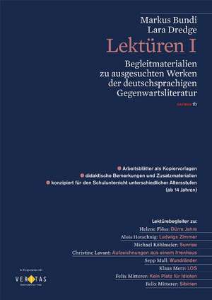 Lektüren 1 de Markus Bundi