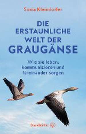 Die erstaunliche Welt der Graugänse de Sonia Kleindorfer