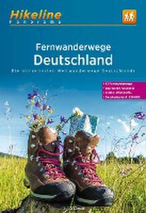 Fernwanderwege Deutschland de Esterbauer Verlag