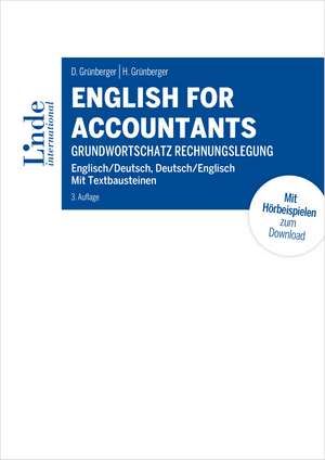 English for Accountants de David Grünberger