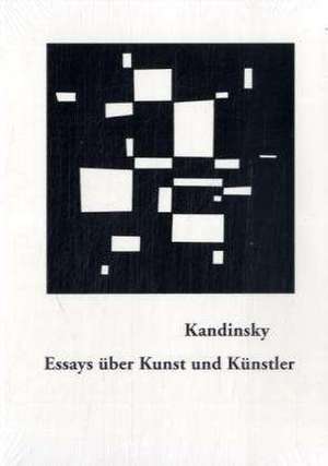 Essays über Kunst und Künstler de Wassily Kandinsky