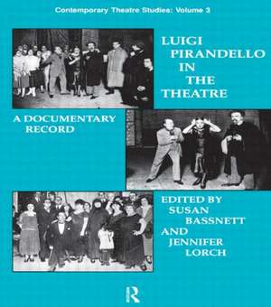 Luigi Pirandello in the Theatre de Susan Bassnett