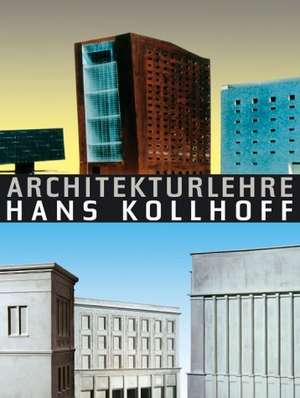 Architekturlehre de Hans Kollhoff