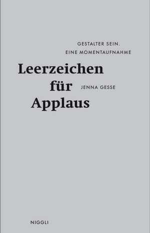 Leerzeichen für Applaus de Jenna Gesse