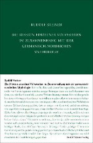 Die Mission einzelner Volksseelen im Zusammenhange mit der germanisch-nordischen Mythologie de Rudolf Steiner