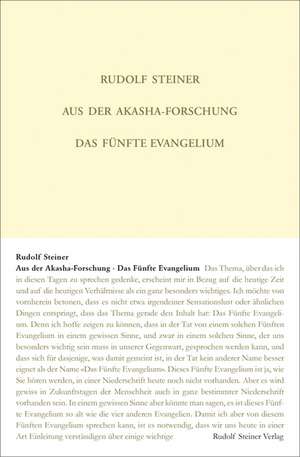 Aus der Akasha-Forschung de Steiner Rudolf