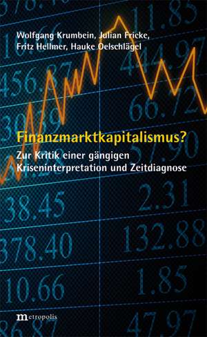 Finanzmarktkapitalismus? de Wolfgang Krumbein