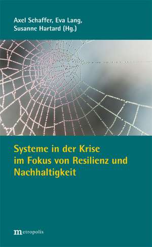 Systeme in der Krise im Fokus von Resilienz und Nachhaltigkeit de Axel Schaffer