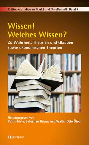 Wissen! Welches Wissen? de Katrin Hirte