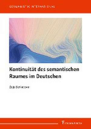 Kontinuität des semantischen Raumes im Deutschen de Zoja Berketova