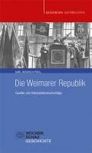 Die Weimarer Republik de Karl Heinrich Pohl