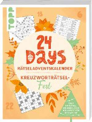 24 DAYS RÄTSELADVENTSKALENDER - Kreuzworträtsel-Fest de Frechverlag